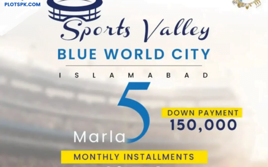 sports valley block 5 marla plot