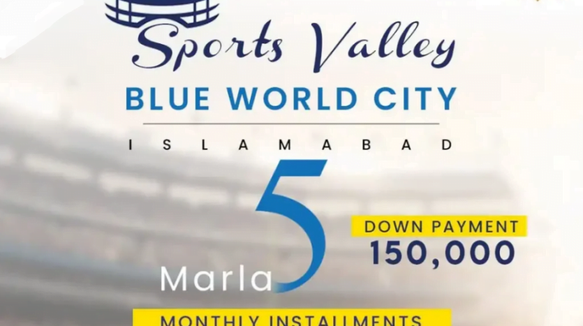 sports valley block 5 marla plot