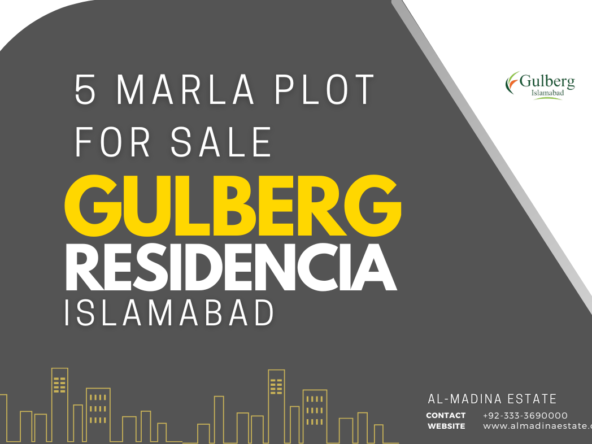5 Marla Plot for Sale in Gulberg Residencia