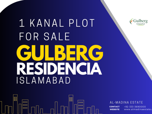 1 Kanal Plot for Sale in Gulberg Residencia