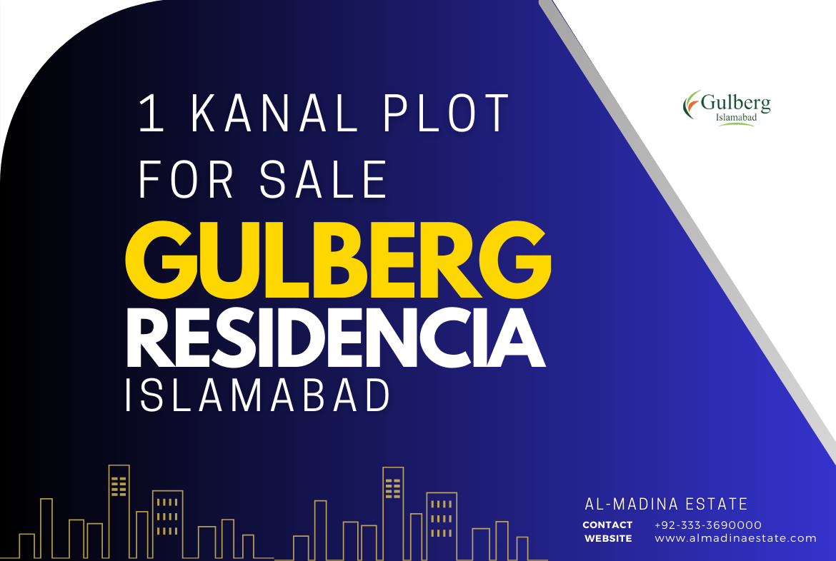 1 Kanal Plot for Sale in Gulberg Residencia