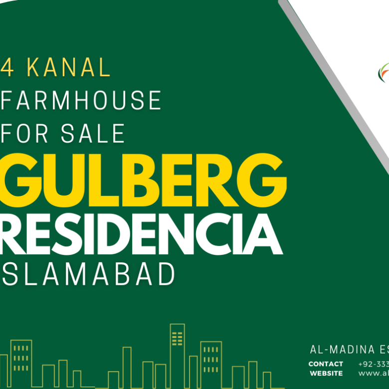 4 Kanal Farmhouse Plot in Gulberg Green
